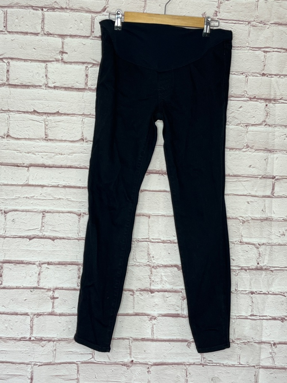 Madewell Maternity Skinny Black Jeans Like New Size 27 - Picture 4 of 12
